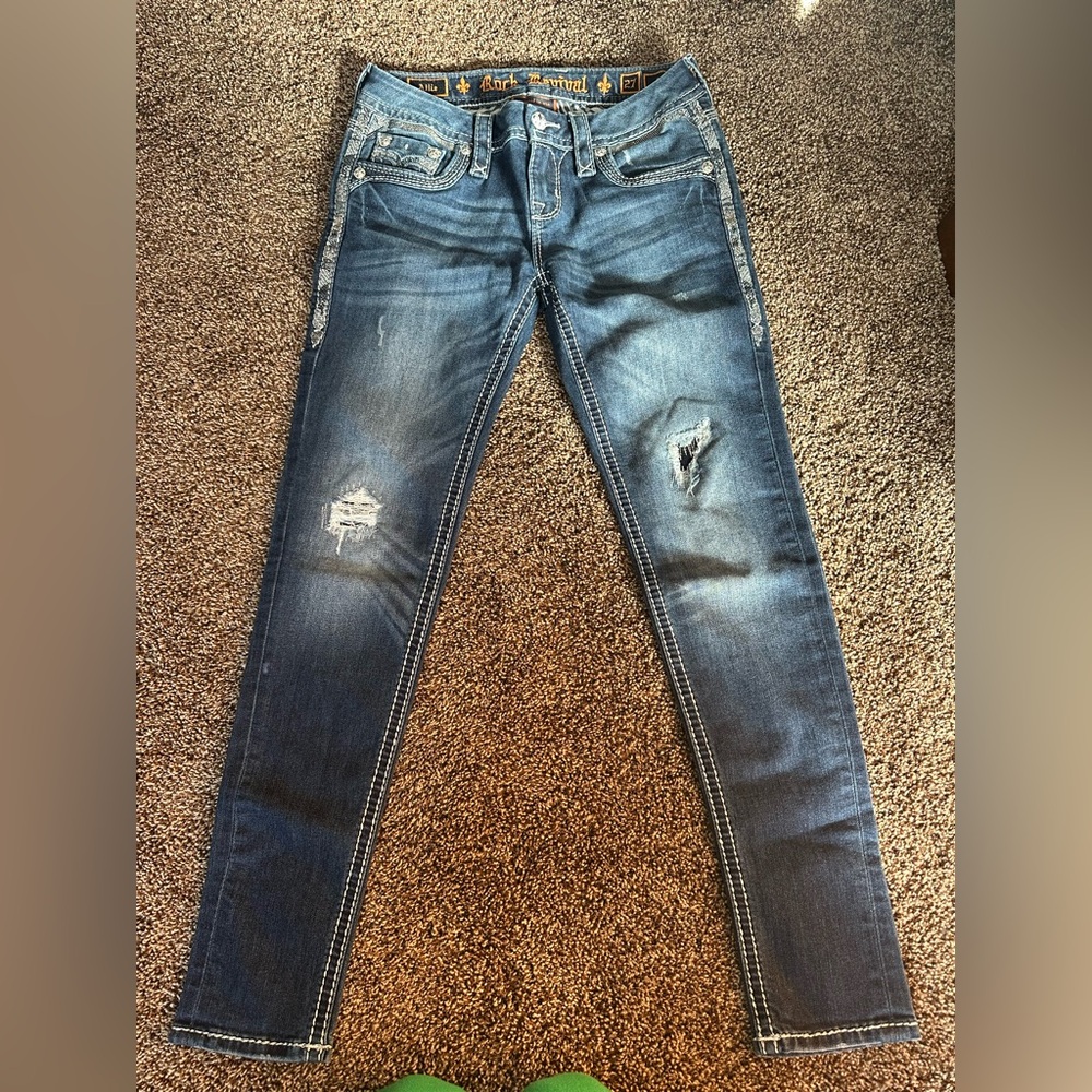 Rock revival skinny jeans